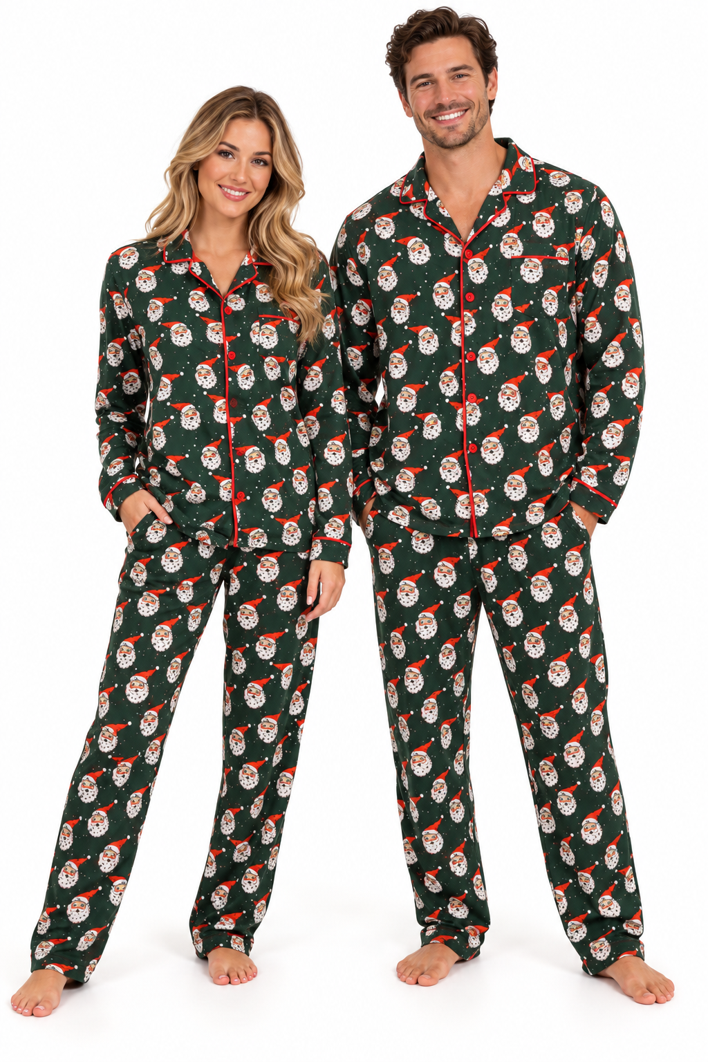 Evergreen Santa PJs