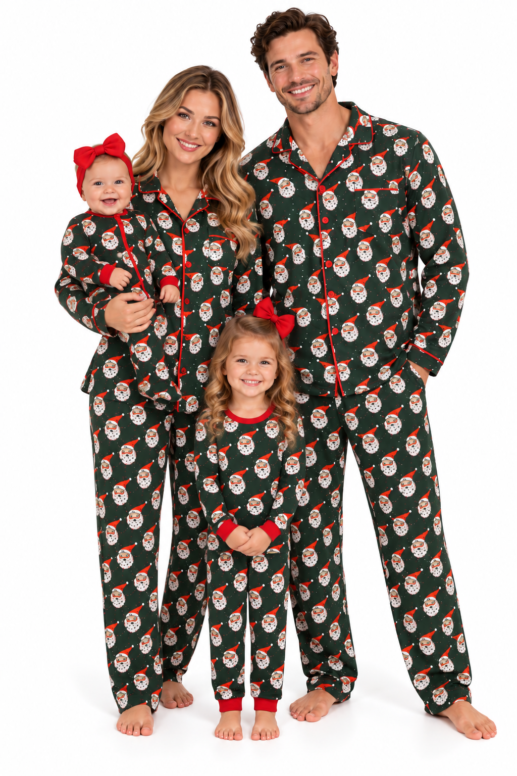 Evergreen Santa PJs
